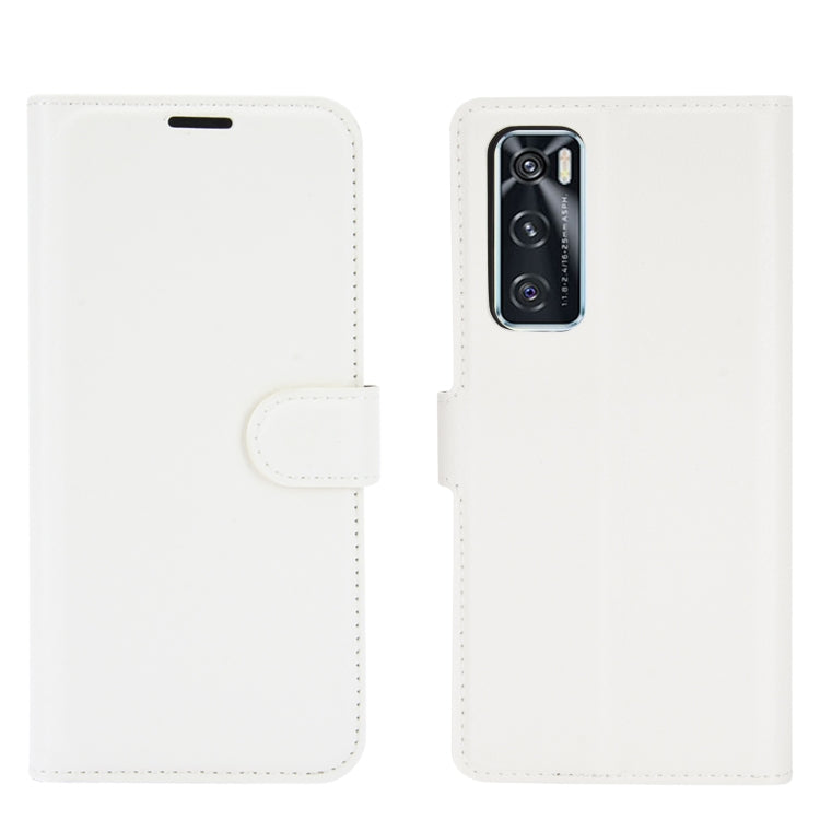 For vivo V20 SE Litchi Texture Horizontal Flip Protective Case with Holder & Card Slots & Wallet