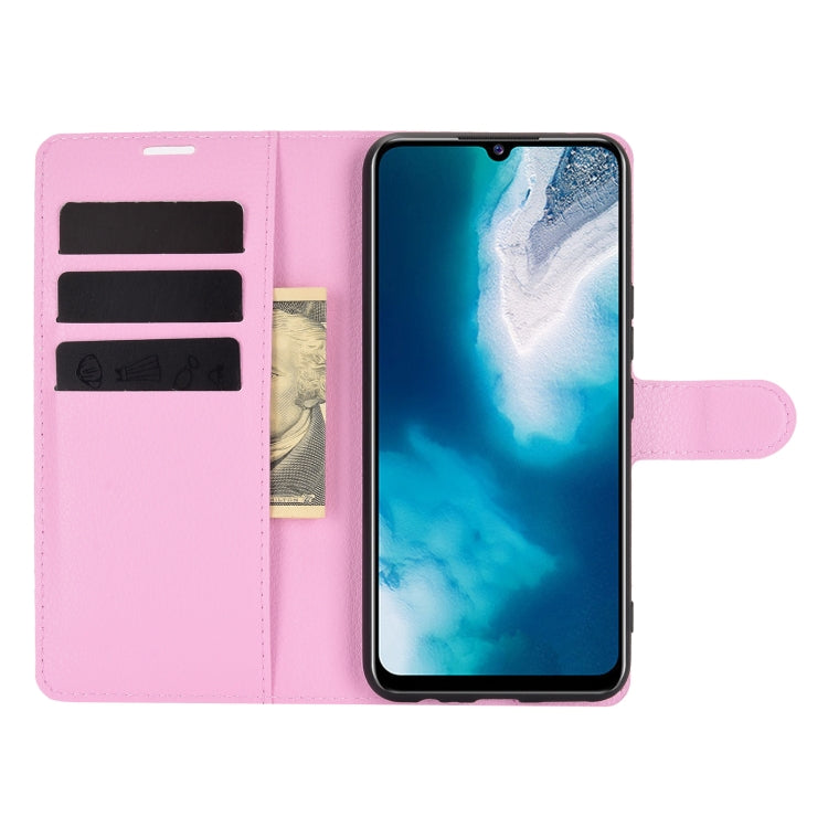 For vivo V20 SE Litchi Texture Horizontal Flip Protective Case with Holder & Card Slots & Wallet