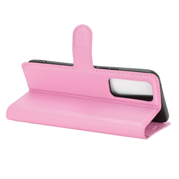 For vivo V20 SE Litchi Texture Horizontal Flip Protective Case with Holder & Card Slots & Wallet