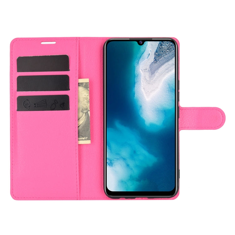 For vivo V20 SE Litchi Texture Horizontal Flip Protective Case with Holder & Card Slots & Wallet