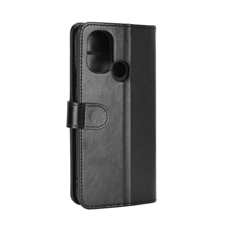 For OnePlus Nord N100 R64 Texture Single Horizontal Flip Protective Case with Holder & Card Slots & Wallet& Photo Frame