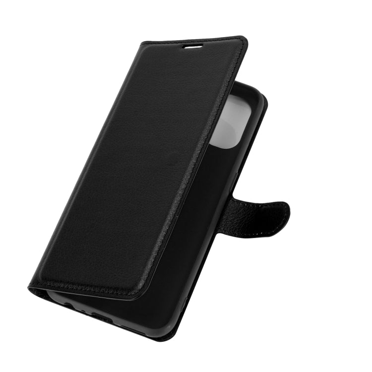 For OnePlus Nord N100 Litchi Texture Horizontal Flip Protective Case with Holder & Card Slots & Wallet