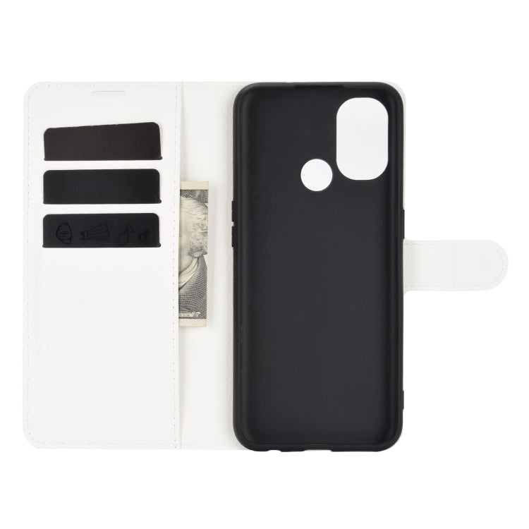 For OnePlus Nord N100 Litchi Texture Horizontal Flip Protective Case with Holder & Card Slots & Wallet
