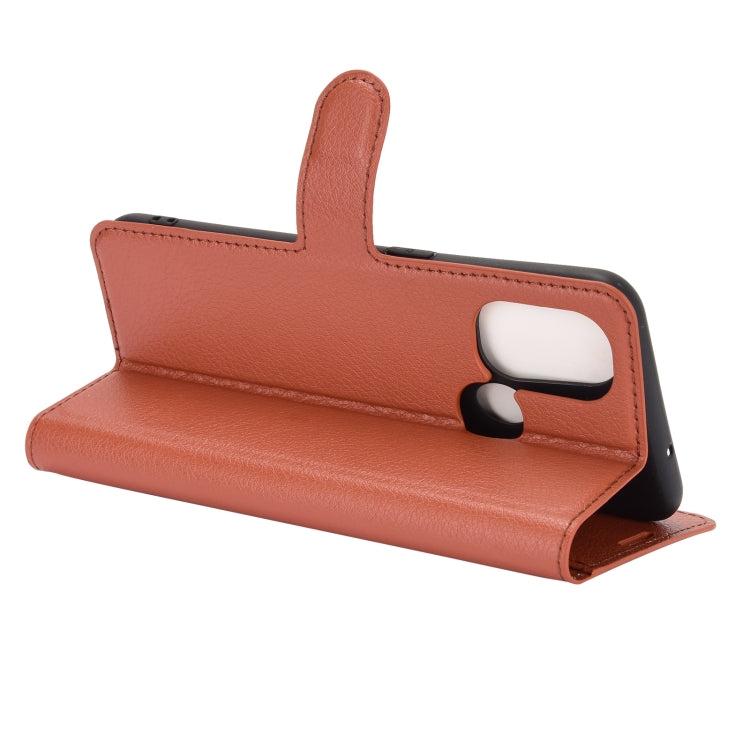 For OnePlus Nord N100 Litchi Texture Horizontal Flip Protective Case with Holder & Card Slots & Wallet