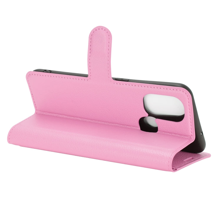 For OnePlus Nord N100 Litchi Texture Horizontal Flip Protective Case with Holder & Card Slots & Wallet