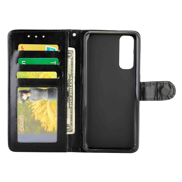 For OPPO Realme 7/Narzo 20 Pro Crazy Horse Texture Leather Horizontal Flip Protective Case with Holder & Card Slots & Wallet & Photo Frame