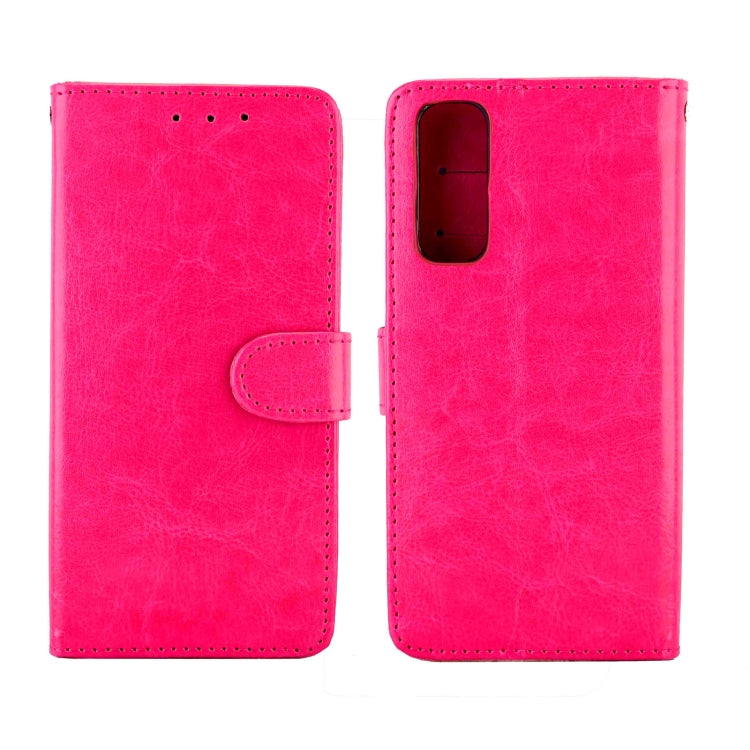 For OPPO Realme 7/Narzo 20 Pro Crazy Horse Texture Leather Horizontal Flip Protective Case with Holder & Card Slots & Wallet & Photo Frame