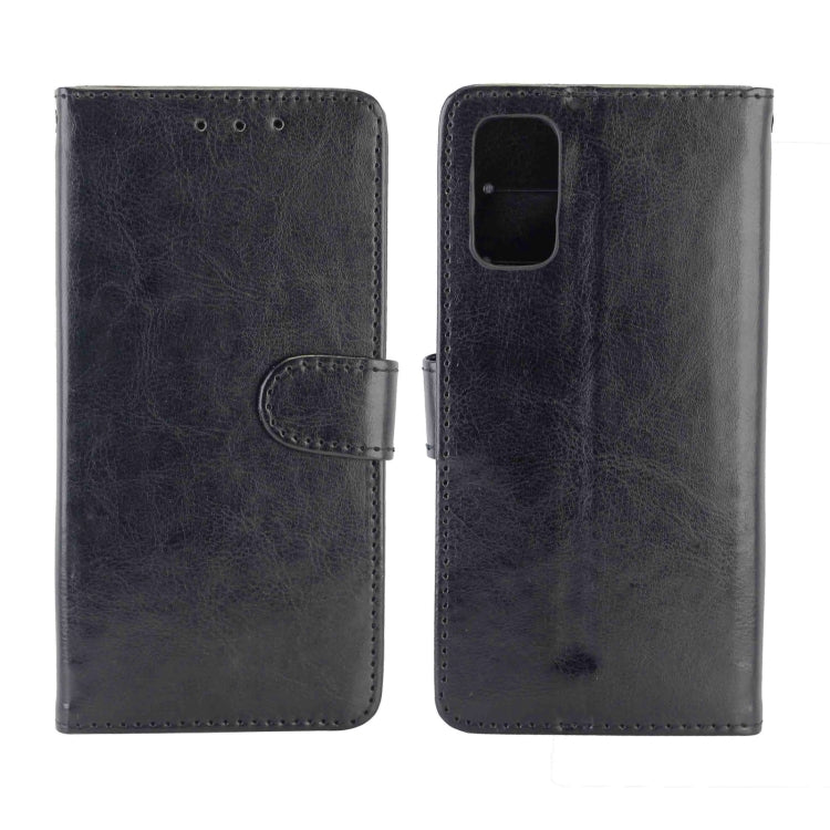 For OPPO Realme X7 Crazy Horse Texture Leather Horizontal Flip Protective Case with Holder & Card Slots & Wallet & Photo Frame