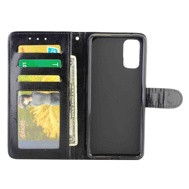 For OPPO Realme X7 Crazy Horse Texture Leather Horizontal Flip Protective Case with Holder & Card Slots & Wallet & Photo Frame