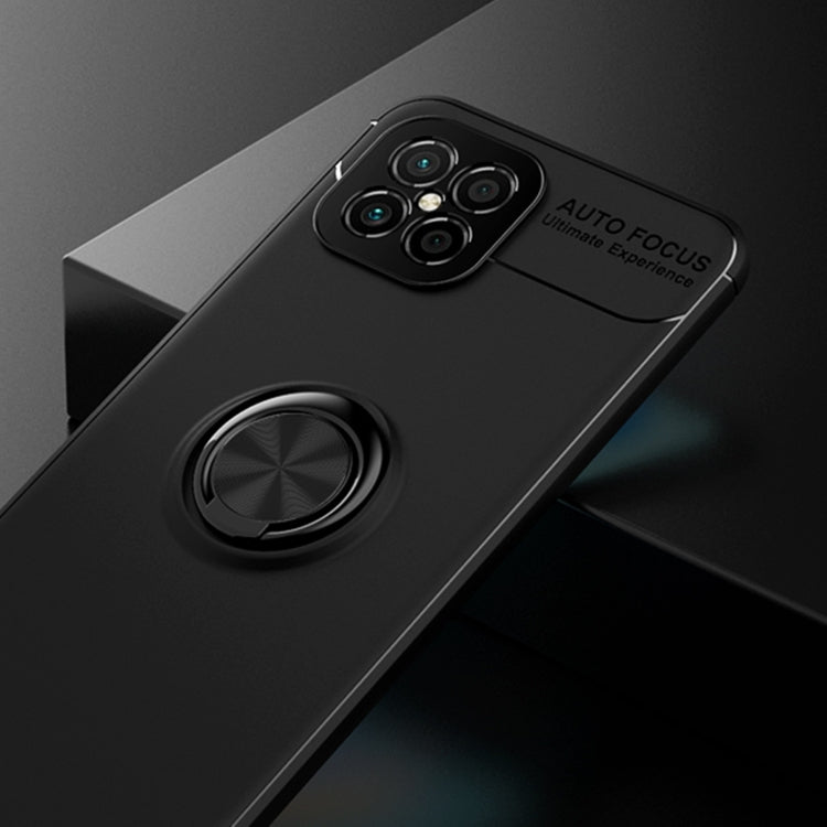 For Huawei Nova 8se Metal Ring Holder 360 Degree Rotating TPU Case