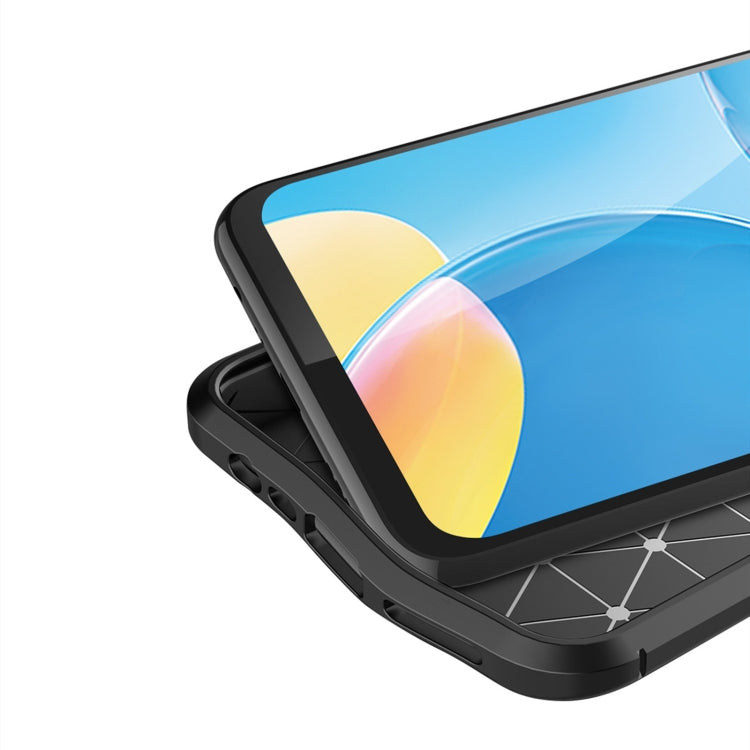 For OPPO A15 Litchi Texture TPU Shockproof Case