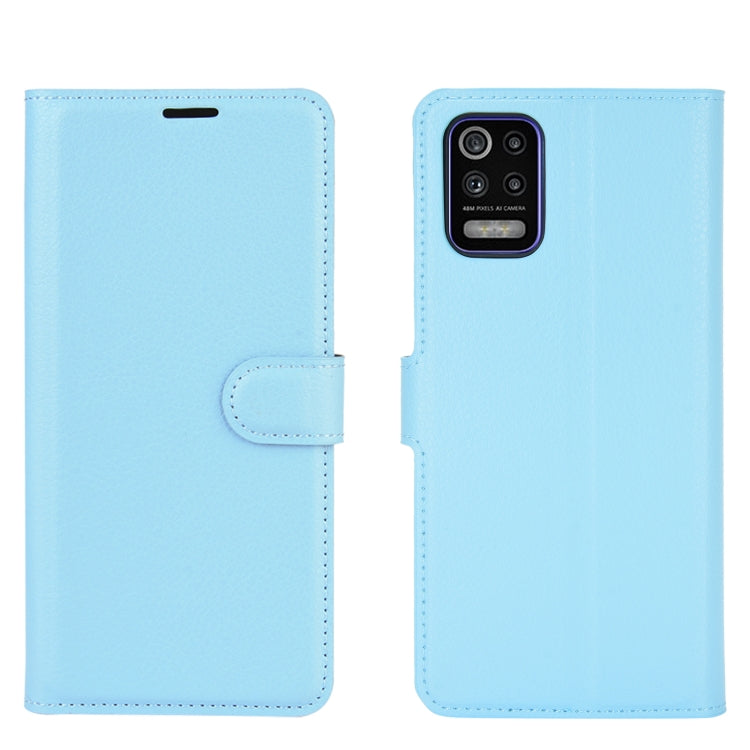 For LG K52 Litchi Texture Horizontal Flip Protective Case with Holder & Card Slots & Wallet