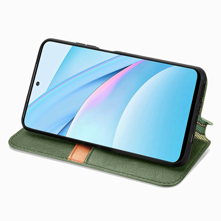 For Xiaomi Mi 10T Lite 5G Cubic Grid Pressed Horizontal Flip Magnetic PU Leather Case with Holder & Card Slots & Wallet