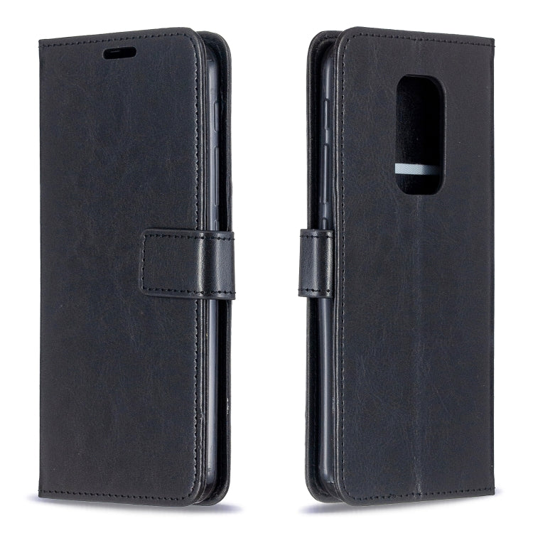 For Motorola MOTO G9 Play Crazy Horse Texture Horizontal Flip Leather Case with Holder & Card Slots & Wallet & Photo Frame