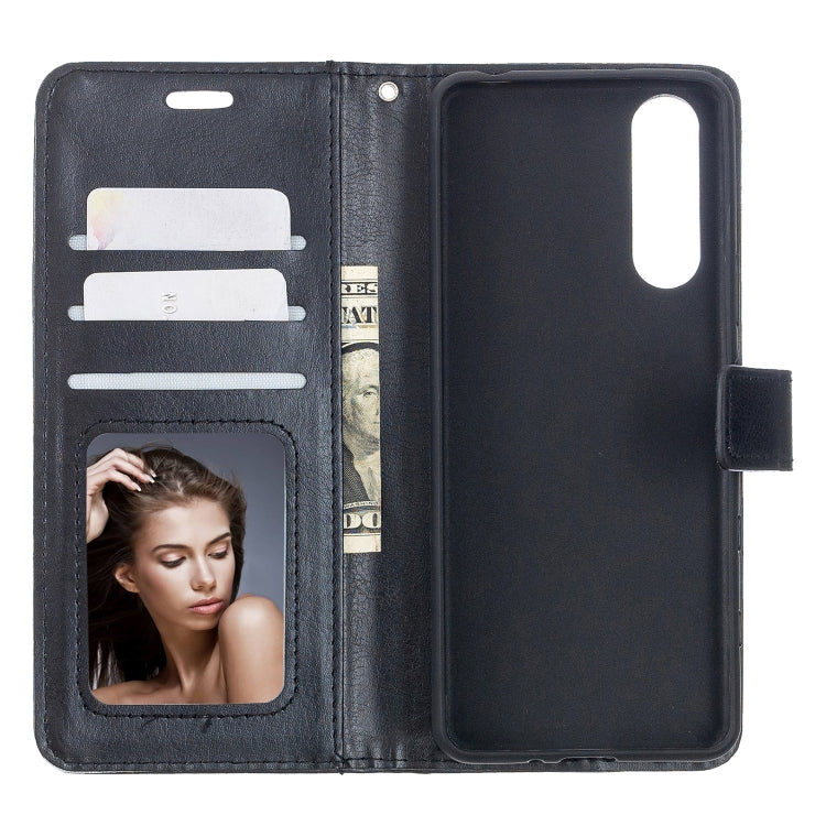 For Sony Xperia 5 II Crazy Horse Texture Horizontal Flip Leather Case with Holder & Card Slots & Wallet & Photo Frame