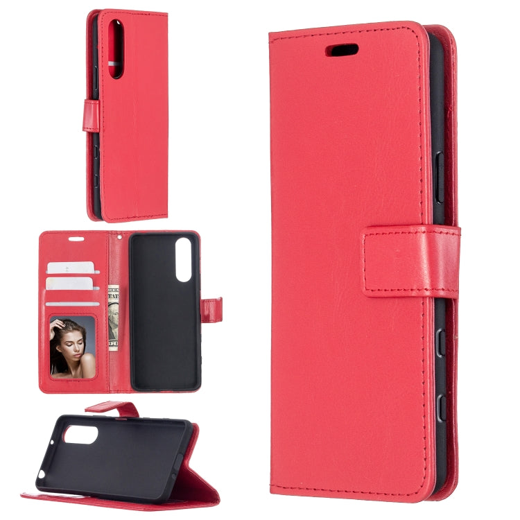 For Sony Xperia 5 II Crazy Horse Texture Horizontal Flip Leather Case with Holder & Card Slots & Wallet & Photo Frame