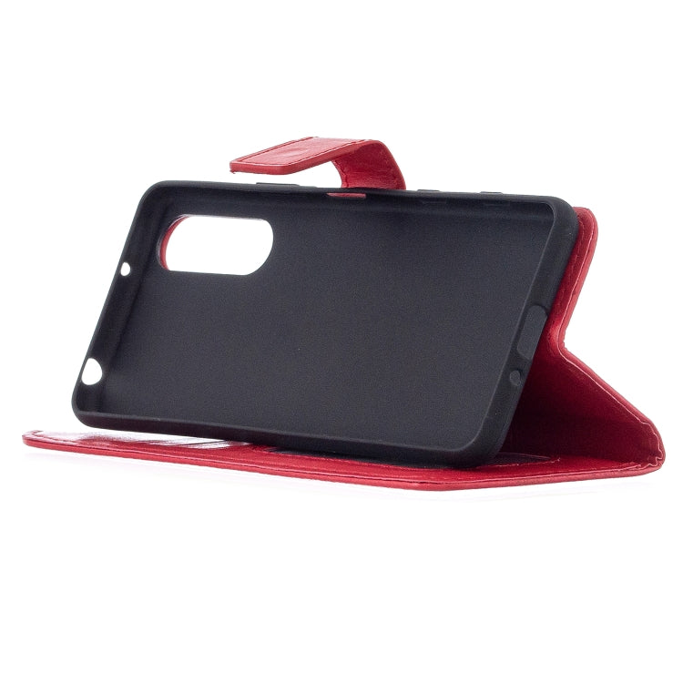 For Sony Xperia 5 II Crazy Horse Texture Horizontal Flip Leather Case with Holder & Card Slots & Wallet & Photo Frame