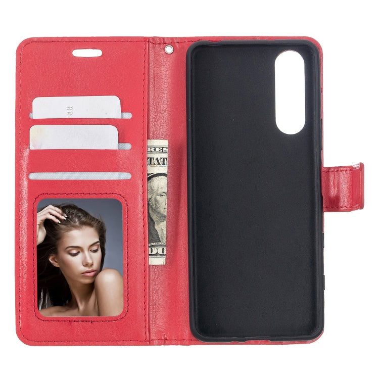 For Sony Xperia 5 II Crazy Horse Texture Horizontal Flip Leather Case with Holder & Card Slots & Wallet & Photo Frame