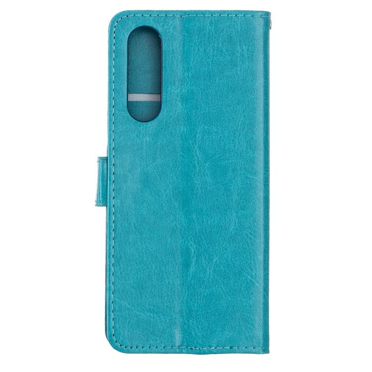 For Sony Xperia 5 II Crazy Horse Texture Horizontal Flip Leather Case with Holder & Card Slots & Wallet & Photo Frame