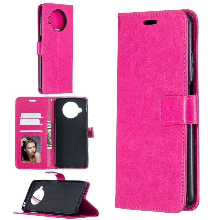 For Xiaomi Mi 10T Lite Crazy Horse Texture Horizontal Flip Leather Case with Holder & Card Slots & Wallet & Photo Frame