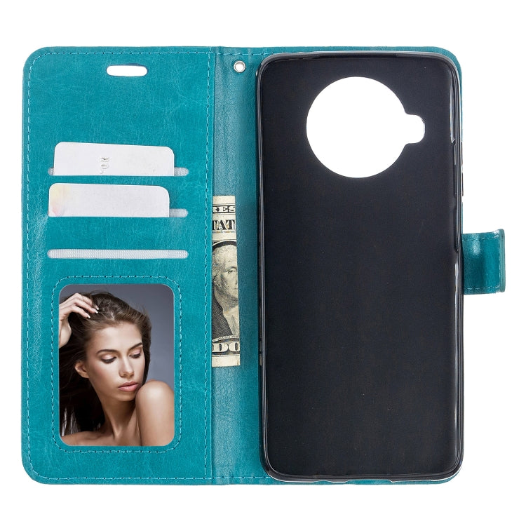 For Xiaomi Mi 10T Lite Crazy Horse Texture Horizontal Flip Leather Case with Holder & Card Slots & Wallet & Photo Frame