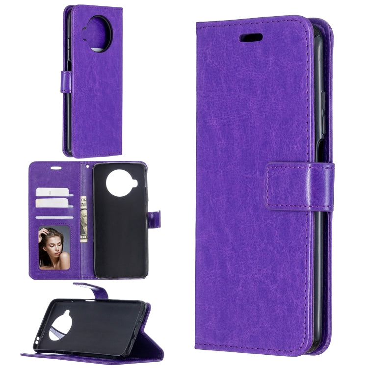 For Xiaomi Mi 10T Lite Crazy Horse Texture Horizontal Flip Leather Case with Holder & Card Slots & Wallet & Photo Frame