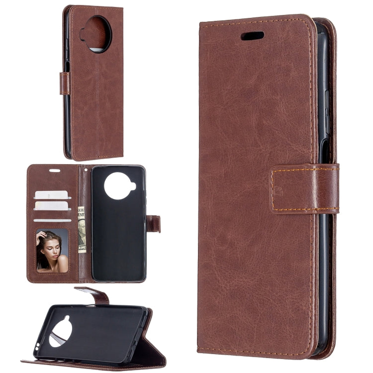 For Xiaomi Mi 10T Lite Crazy Horse Texture Horizontal Flip Leather Case with Holder & Card Slots & Wallet & Photo Frame