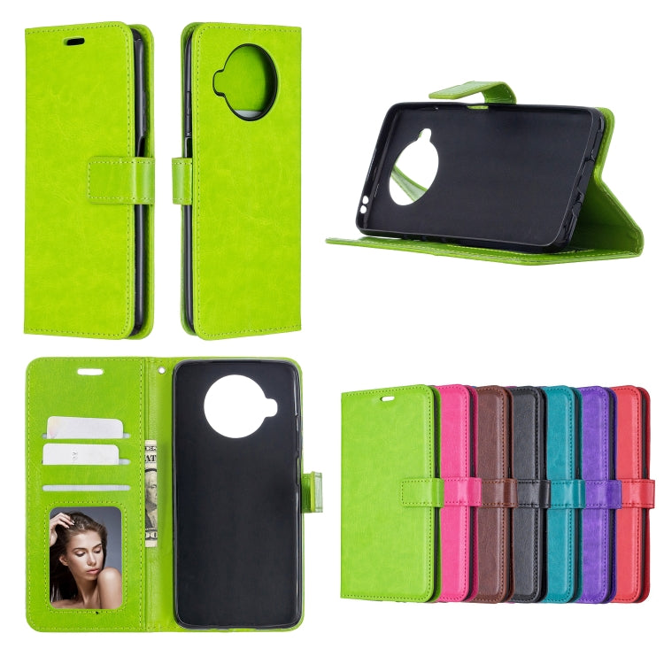 For Xiaomi Mi 10T Lite Crazy Horse Texture Horizontal Flip Leather Case with Holder & Card Slots & Wallet & Photo Frame