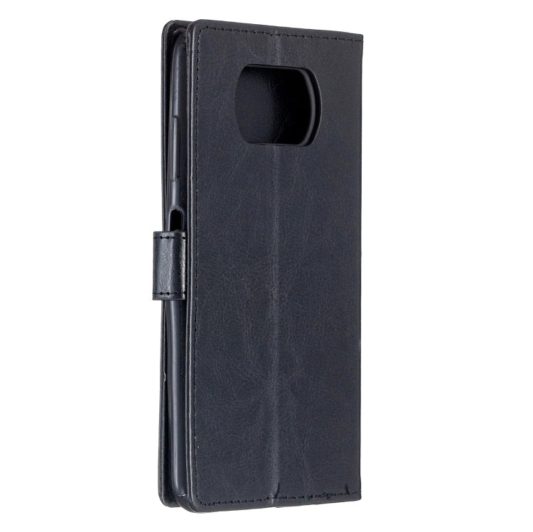 For Xiaomi Poco X3 NFC Crazy Horse Texture Horizontal Flip Leather Case with Holder & Card Slots & Wallet & Photo Frame