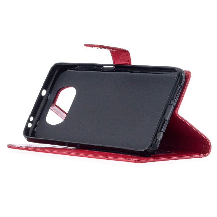 For Xiaomi Poco X3 NFC Crazy Horse Texture Horizontal Flip Leather Case with Holder & Card Slots & Wallet & Photo Frame