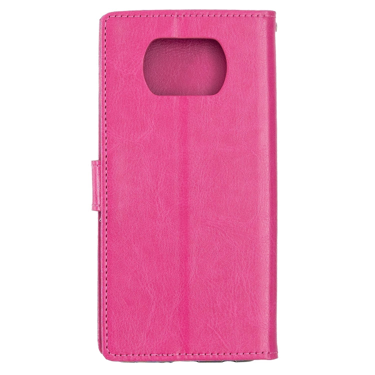 For Xiaomi Poco X3 NFC Crazy Horse Texture Horizontal Flip Leather Case with Holder & Card Slots & Wallet & Photo Frame