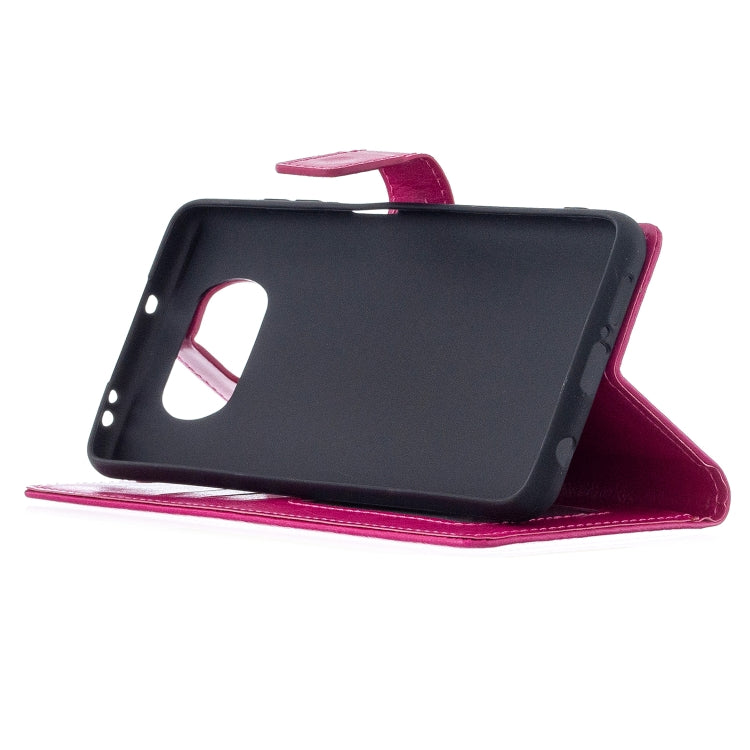 For Xiaomi Poco X3 NFC Crazy Horse Texture Horizontal Flip Leather Case with Holder & Card Slots & Wallet & Photo Frame