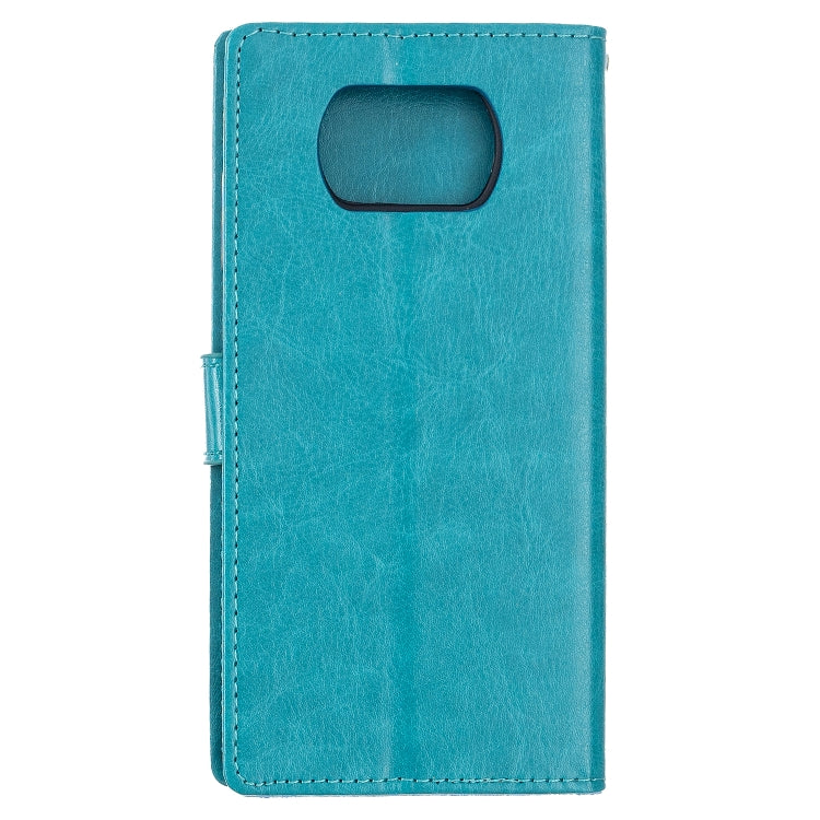 For Xiaomi Poco X3 NFC Crazy Horse Texture Horizontal Flip Leather Case with Holder & Card Slots & Wallet & Photo Frame