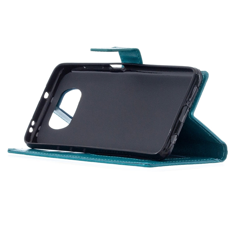 For Xiaomi Poco X3 NFC Crazy Horse Texture Horizontal Flip Leather Case with Holder & Card Slots & Wallet & Photo Frame