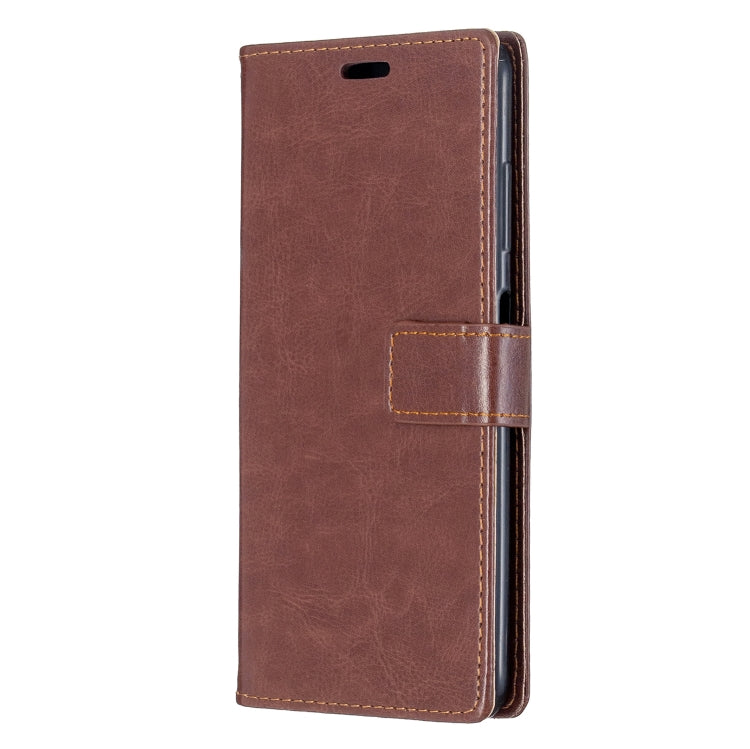 For Xiaomi Poco X3 NFC Crazy Horse Texture Horizontal Flip Leather Case with Holder & Card Slots & Wallet & Photo Frame