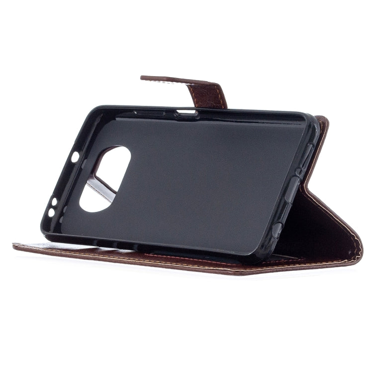 For Xiaomi Poco X3 NFC Crazy Horse Texture Horizontal Flip Leather Case with Holder & Card Slots & Wallet & Photo Frame