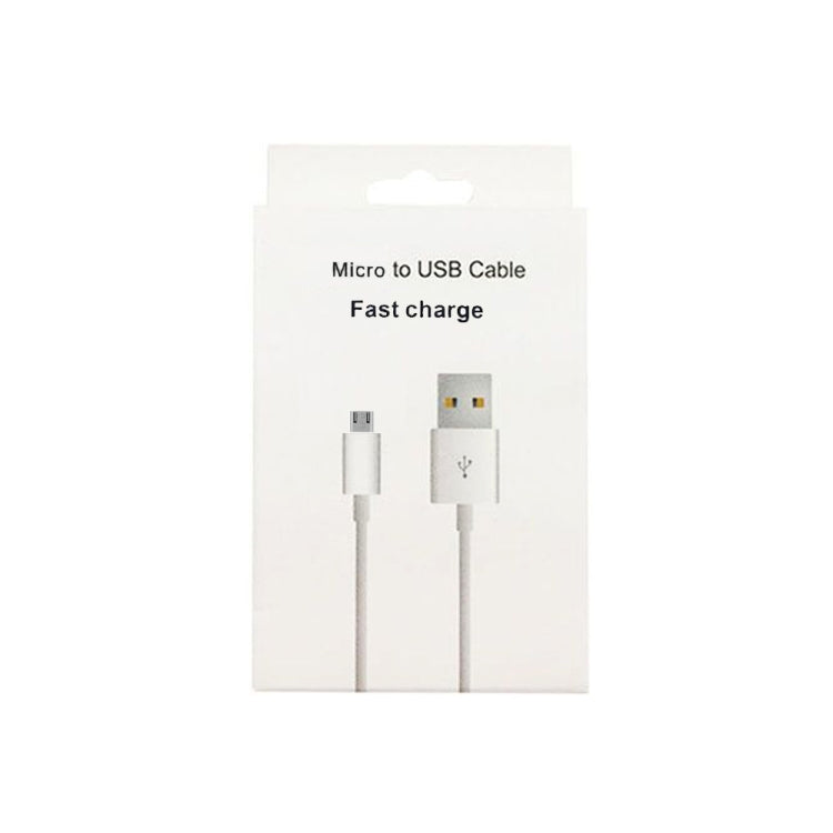 XJ-011 3A USB Male to Micro USB Male Fast Charging Data Cable, Length: 1m
