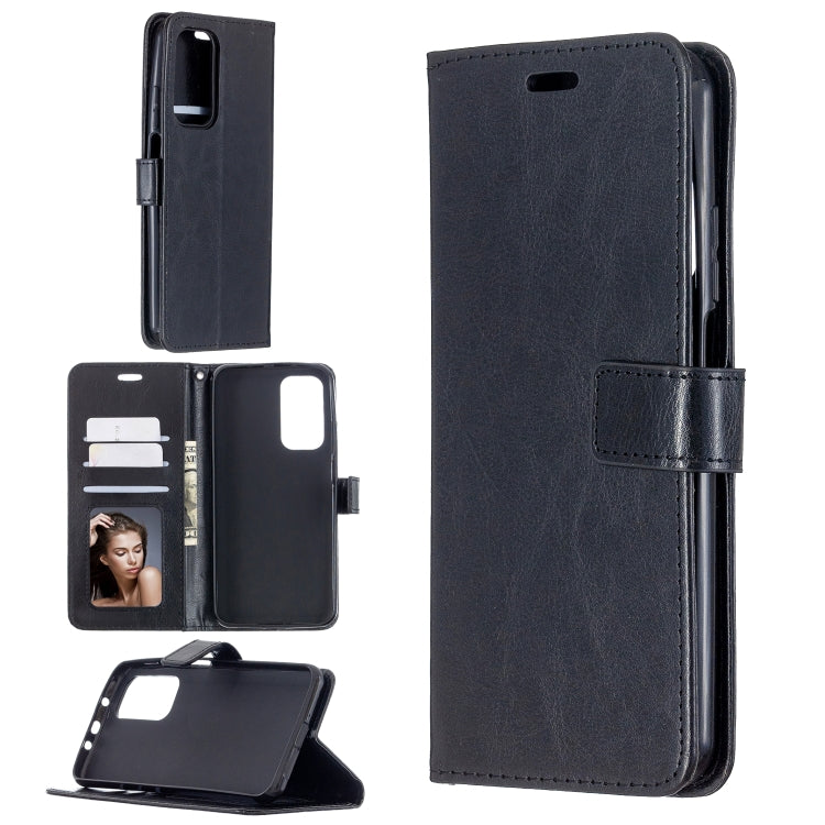 For Xiaomi Mi 10T Pro Crazy Horse Texture Horizontal Flip Leather Case with Holder & Card Slots & Wallet & Photo Frame