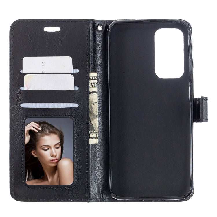For Xiaomi Mi 10T Pro Crazy Horse Texture Horizontal Flip Leather Case with Holder & Card Slots & Wallet & Photo Frame