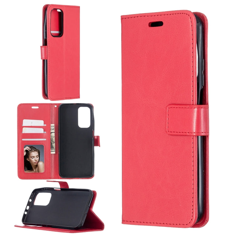 For Xiaomi Mi 10T Pro Crazy Horse Texture Horizontal Flip Leather Case with Holder & Card Slots & Wallet & Photo Frame