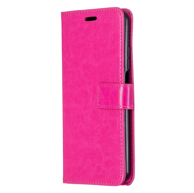 For Xiaomi Mi 10T Pro Crazy Horse Texture Horizontal Flip Leather Case with Holder & Card Slots & Wallet & Photo Frame