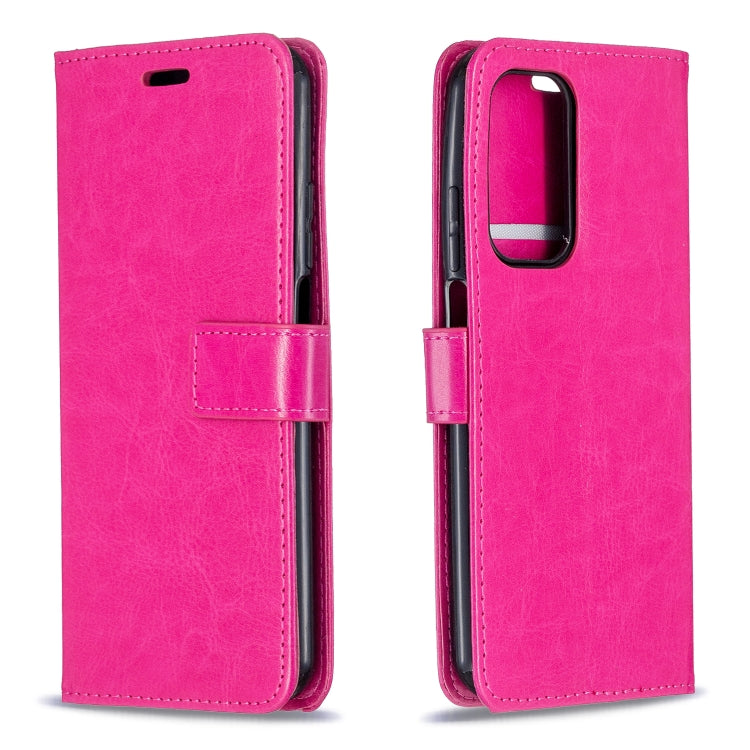 For Xiaomi Mi 10T Pro Crazy Horse Texture Horizontal Flip Leather Case with Holder & Card Slots & Wallet & Photo Frame