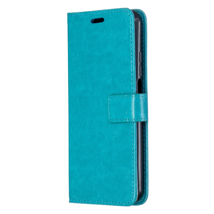 For Xiaomi Mi 10T Pro Crazy Horse Texture Horizontal Flip Leather Case with Holder & Card Slots & Wallet & Photo Frame
