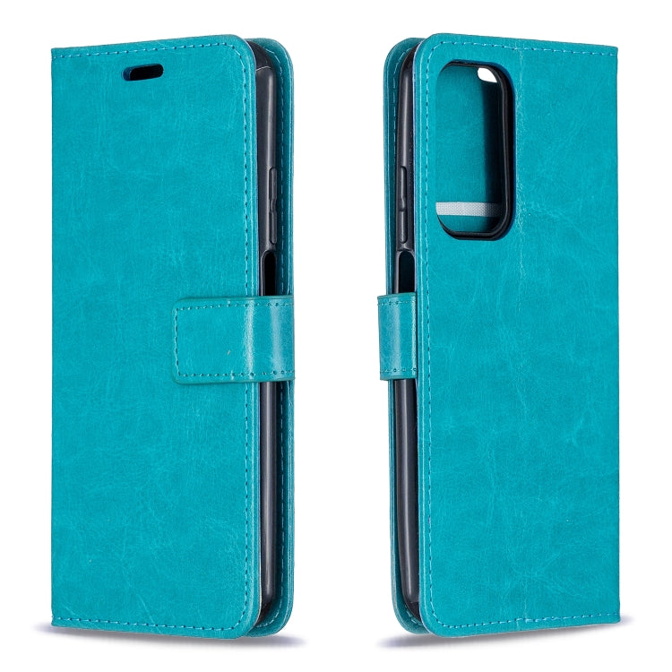 For Xiaomi Mi 10T Pro Crazy Horse Texture Horizontal Flip Leather Case with Holder & Card Slots & Wallet & Photo Frame