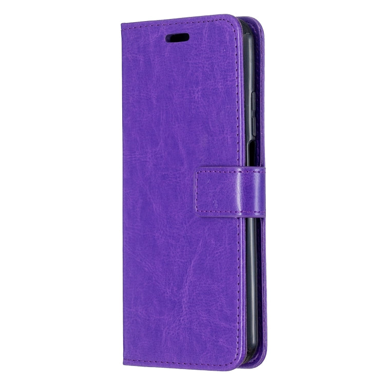 For Xiaomi Mi 10T Pro Crazy Horse Texture Horizontal Flip Leather Case with Holder & Card Slots & Wallet & Photo Frame