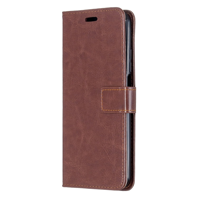 For Xiaomi Mi 10T Pro Crazy Horse Texture Horizontal Flip Leather Case with Holder & Card Slots & Wallet & Photo Frame