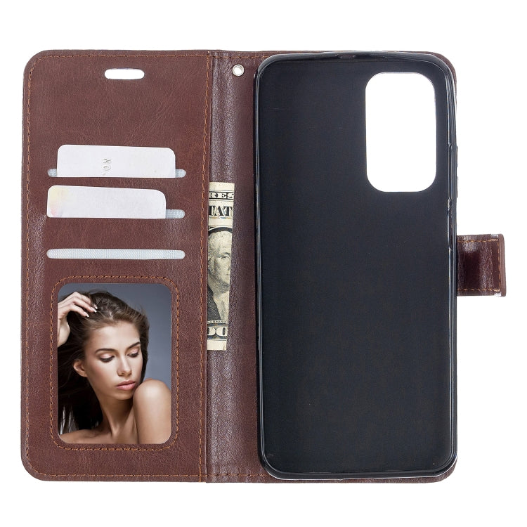 For Xiaomi Mi 10T Pro Crazy Horse Texture Horizontal Flip Leather Case with Holder & Card Slots & Wallet & Photo Frame