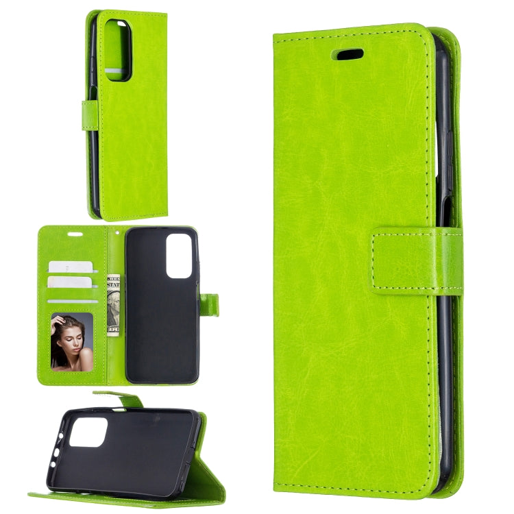 For Xiaomi Mi 10T Pro Crazy Horse Texture Horizontal Flip Leather Case with Holder & Card Slots & Wallet & Photo Frame