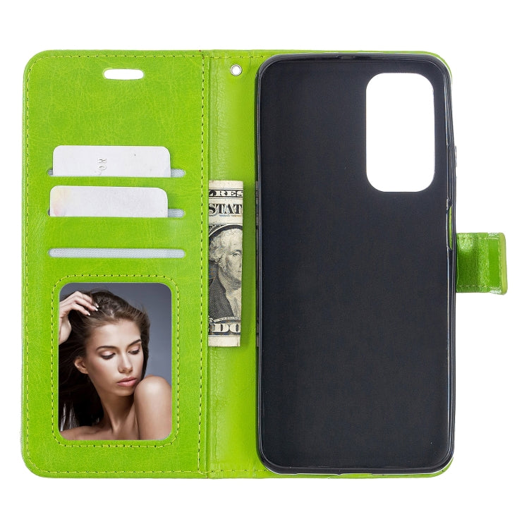 For Xiaomi Mi 10T Pro Crazy Horse Texture Horizontal Flip Leather Case with Holder & Card Slots & Wallet & Photo Frame