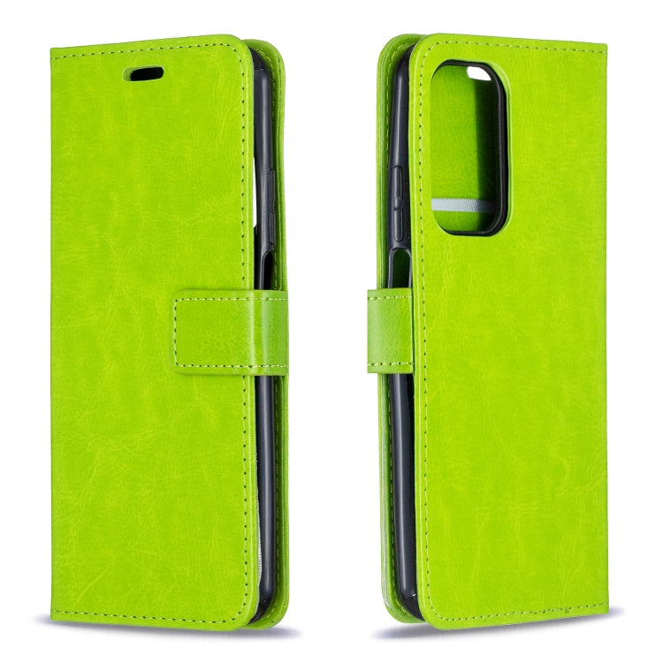 For Xiaomi Mi 10T Pro Crazy Horse Texture Horizontal Flip Leather Case with Holder & Card Slots & Wallet & Photo Frame